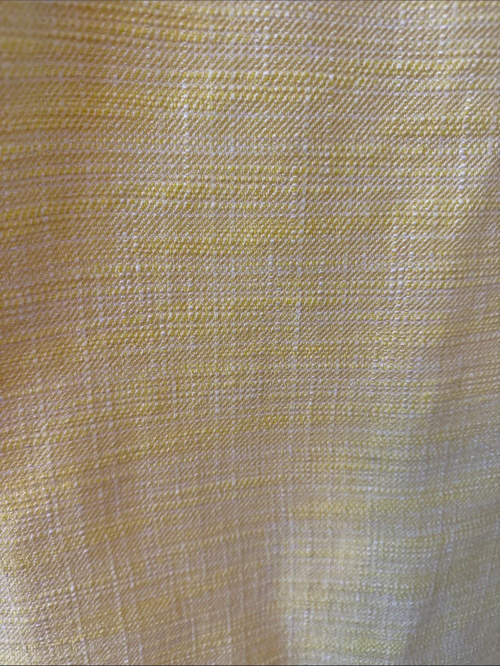 Yellow Tweed Short Sleeve vintage mini dress Size XS with Cutout Trim